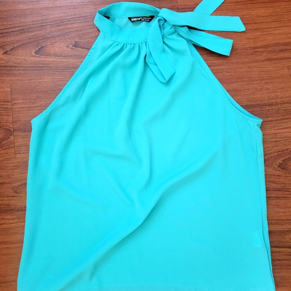 NWOT Turqoise top
